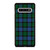 GREEN BLUE TARTAN PLAID PATTERN Samsung Galaxy S10 Case Cover GREEN BLUE TARTAN PLAID PATTERN Samsung Galaxy S10 Case Cover
