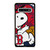 BOSTON RED SOX BASEBALL SNOOPY Samsung Galaxy S10 Case Cover