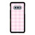 PINK PLAID PATTERN Samsung Galaxy S10e Case Cover