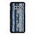 BLUE STRETCHED CHIFFON FABRIC Samsung Galaxy S10e Case Cover