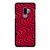 WAVY RED PATTERN Samsung Galaxy S9 Plus Case Cover