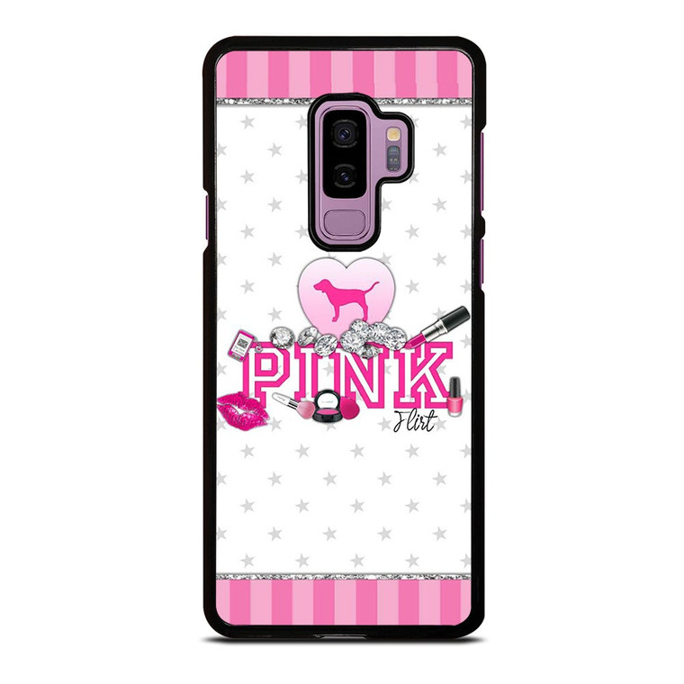 VICTORIA'S SECRET PINK DOG Samsung Galaxy S9 Plus Case Cover