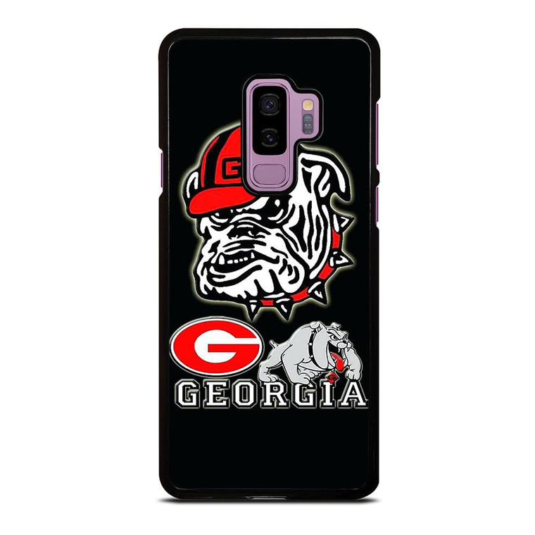 UNIVERSITY OF GEORGIA BULLDOGS ICON Samsung Galaxy S9 Plus Case Cover