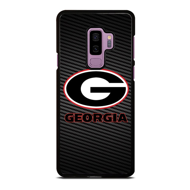UNIVERSITY GEORGIA CARBON SYMBOL Samsung Galaxy S9 Plus Case Cover