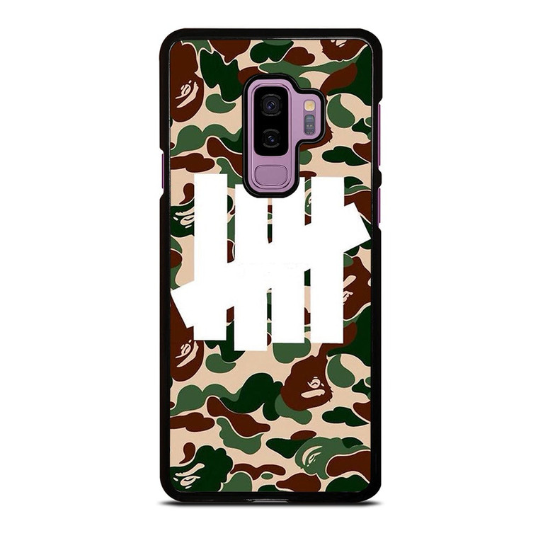 UNDEFEATED BAPE CAMO Samsung Galaxy S9 Plus Case Cover