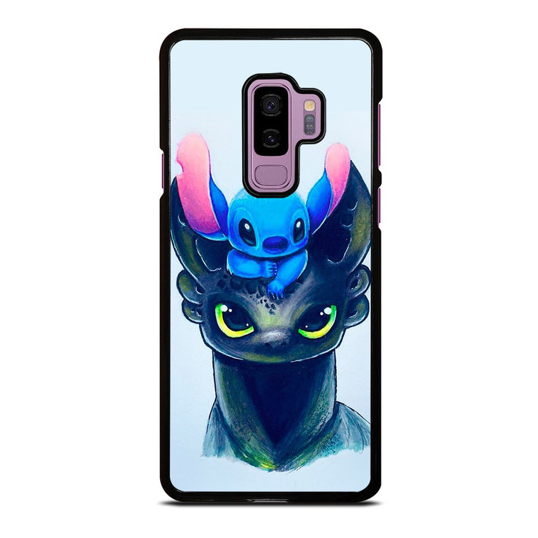 TOOTHLESS AND STITCH ART Samsung Galaxy S9 Plus Case Cover
