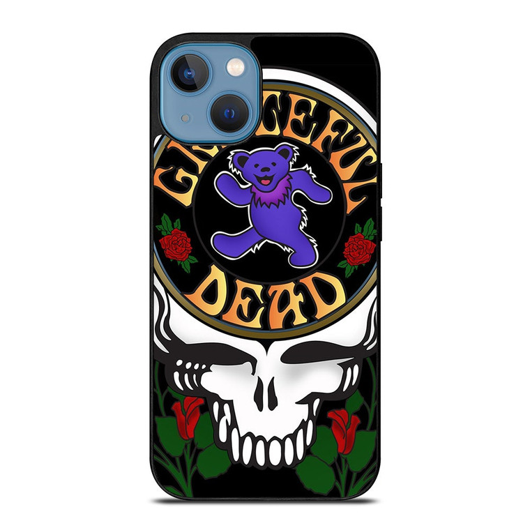 GRATEFUL DEAD FLORAL iPhone 13 Case Cover