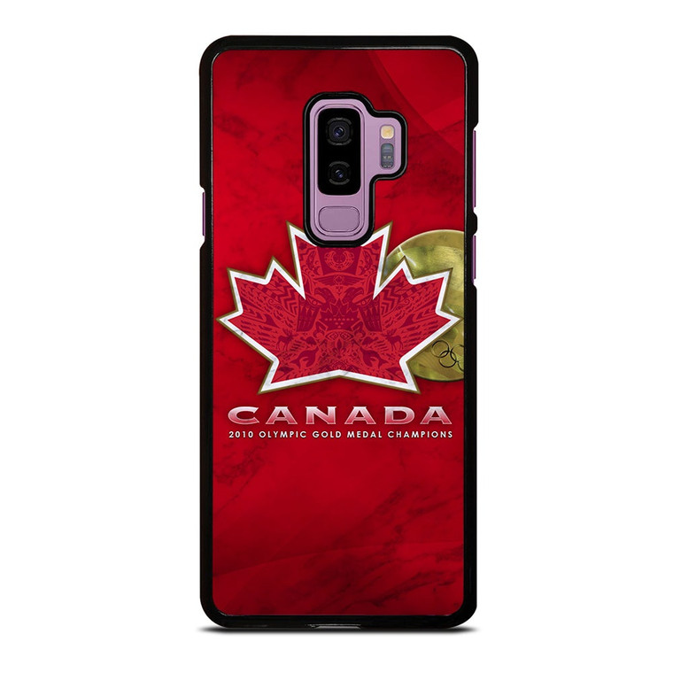 TEAM CANADA HOCKEY LOGO MARBLE Samsung Galaxy S9 Plus Case Cover