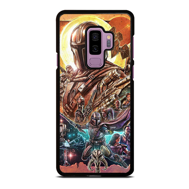 STAR WARS MANDALORIAN  COLLAGE Samsung Galaxy S9 Plus Case Cover