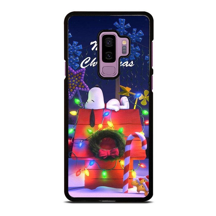 SNOOPY MERRY CHRISTMAS Samsung Galaxy S9 Plus Case Cover