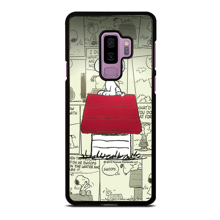 SNOOPY COMIC Samsung Galaxy S9 Plus Case Cover