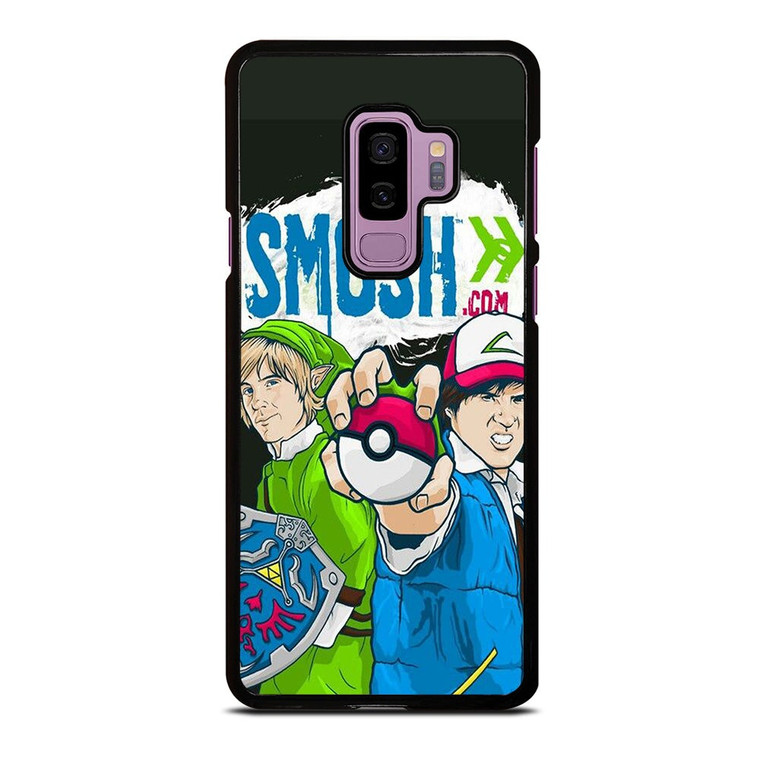 SMOSH ZELDA AND POKEMON Samsung Galaxy S9 Plus Case Cover