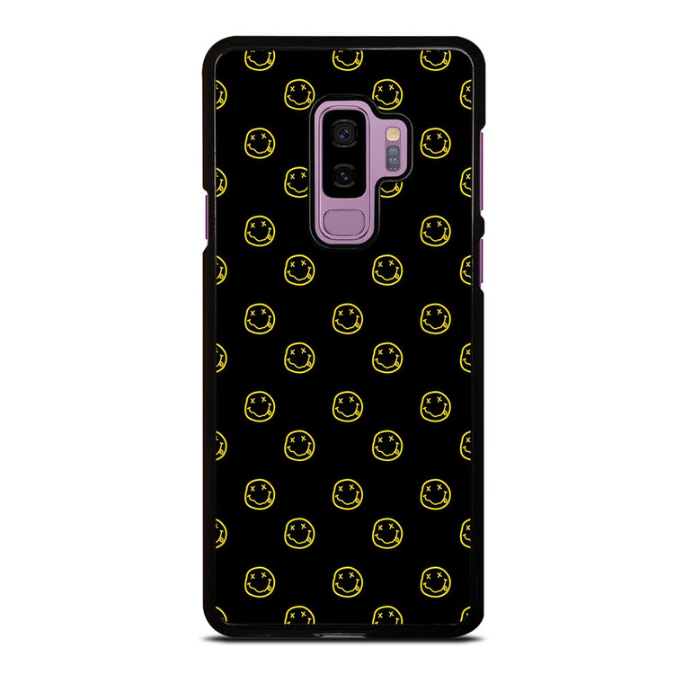 SMILEY FACE NIRVANA PATTERN Samsung Galaxy S9 Plus Case Cover