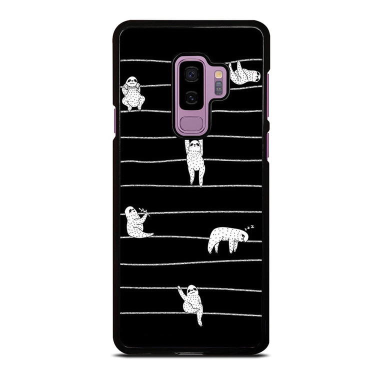 SLOTH KOALA STRIPE Samsung Galaxy S9 Plus Case Cover