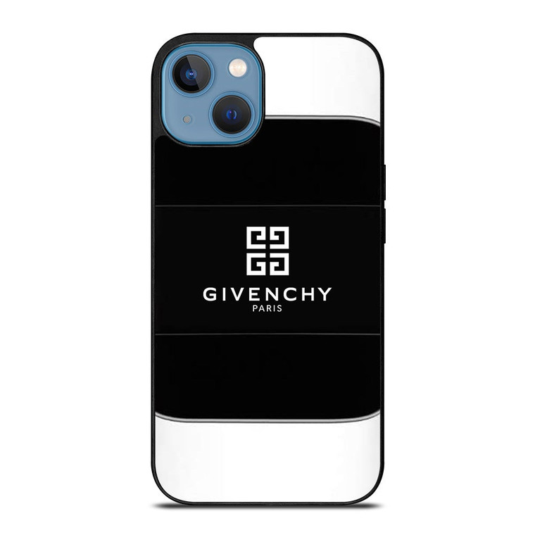 GIVENCHY PARIS BLACK LOGO iPhone 13 Case Cover