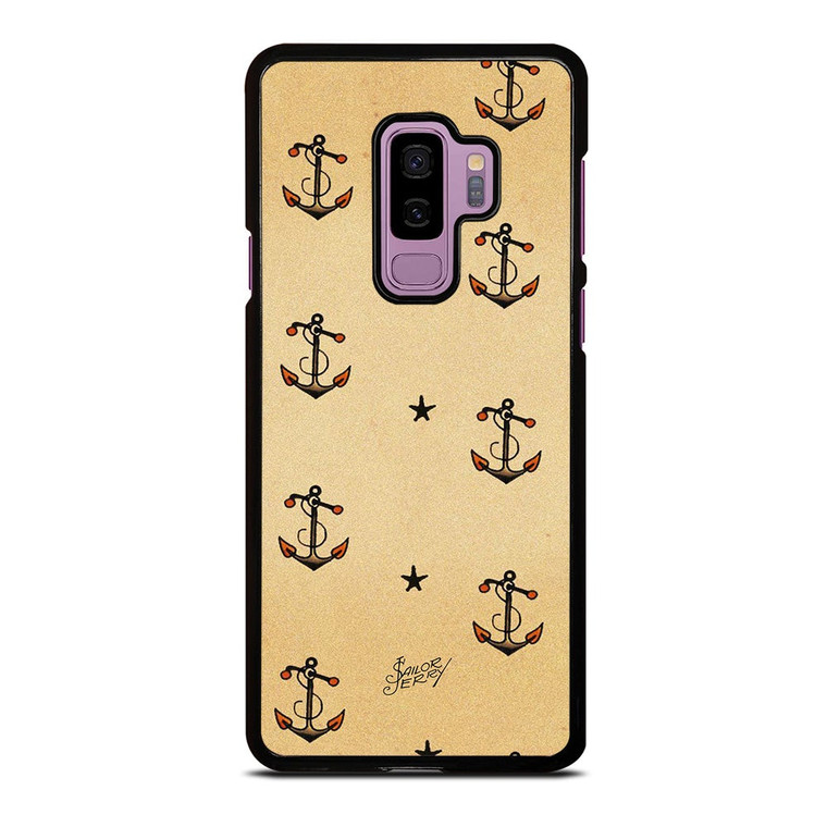 SAILOR JERRY ANCHOR PATTERN Samsung Galaxy S9 Plus Case Cover