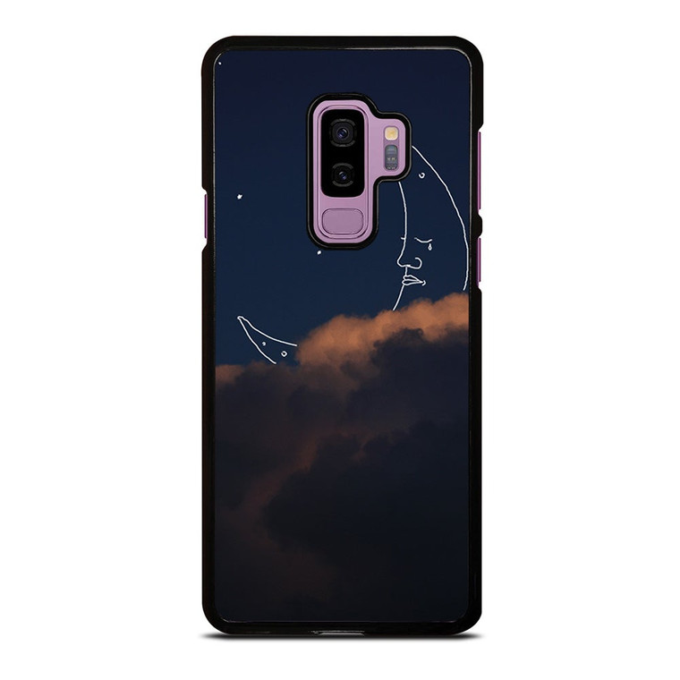 SAD CRESCENT MOON Samsung Galaxy S9 Plus Case Cover