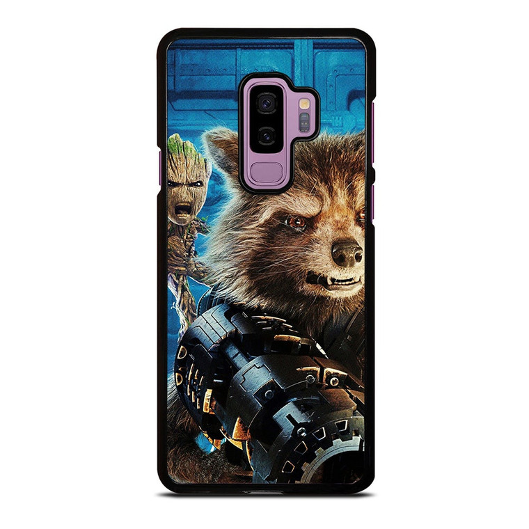 ROCKET RACCOON X GROOT Samsung Galaxy S9 Plus Case Cover