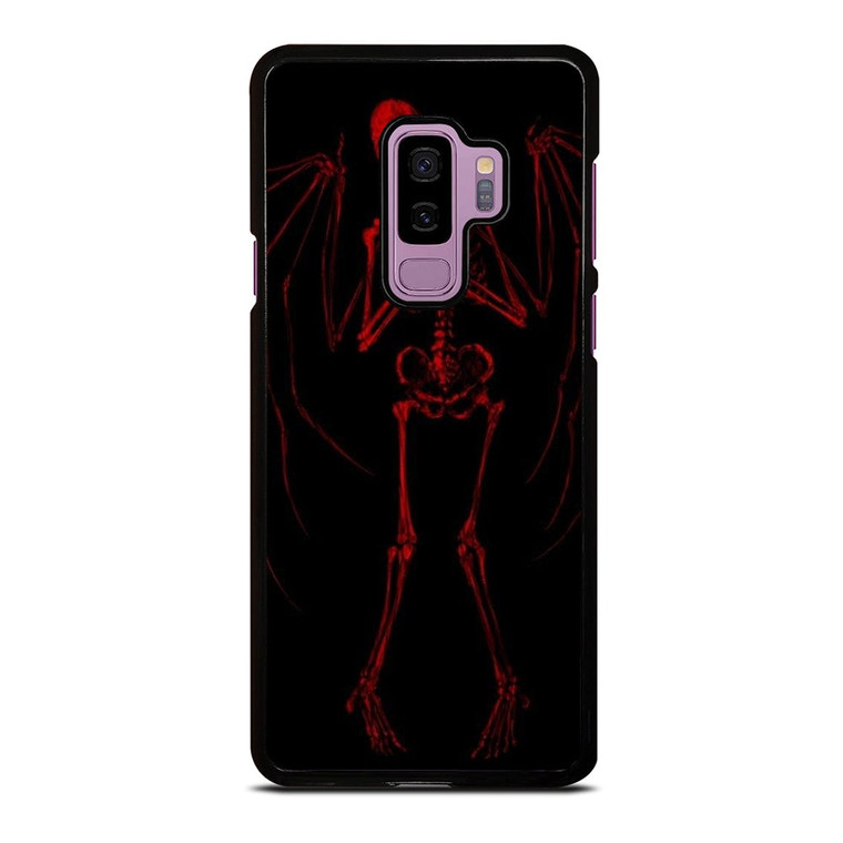 RED SKELETON HEARTBREAKING Samsung Galaxy S9 Plus Case Cover
