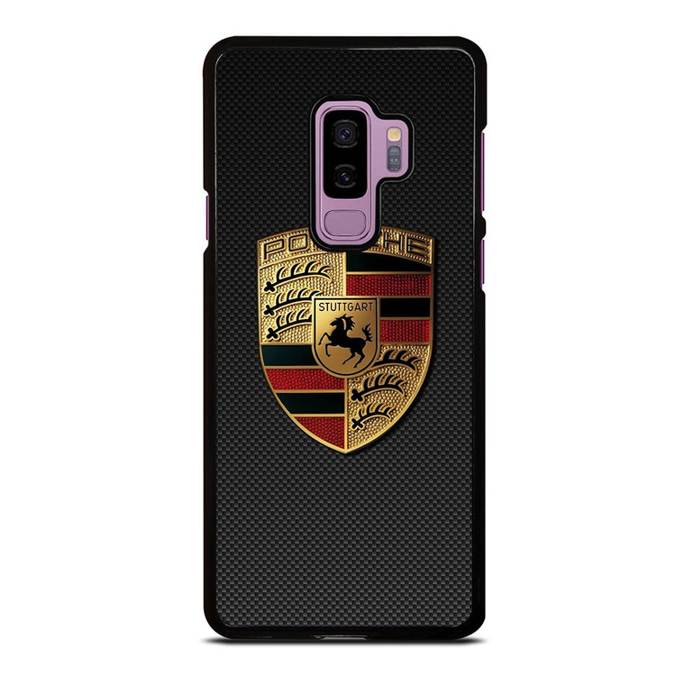 PORSCHE LOGO CARBON Samsung Galaxy S9 Plus Case Cover