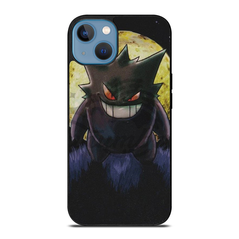 GENGAR POOKEMON ART iPhone 13 Case Cover