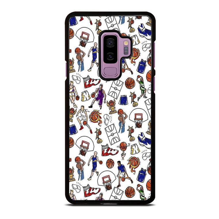 PLAYFUL BASKETBALL DOODLE ART Samsung Galaxy S9 Plus Case Cover
