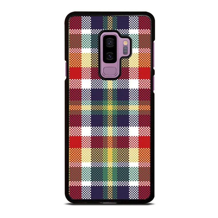 PIXELIZED TARTAN PATTERN Samsung Galaxy S9 Plus Case Cover