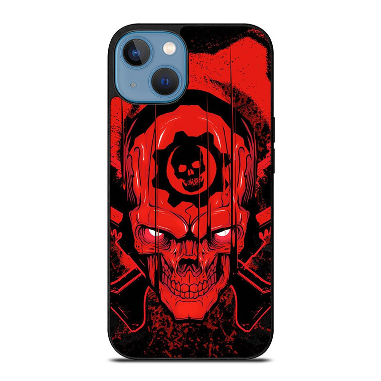 GEARS OF WAR SKULL LOGO iPhone 13 Case Cover
