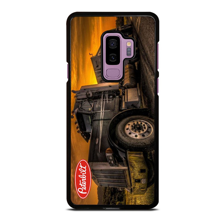 PETERBILT TRUCK BLACK Samsung Galaxy S9 Plus Case Cover