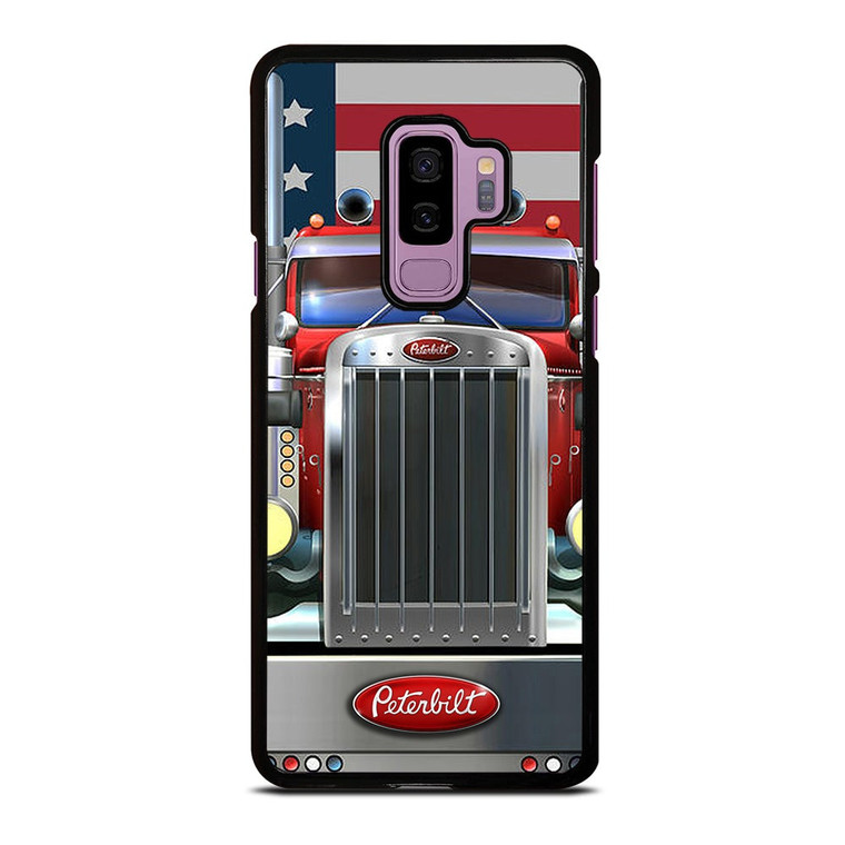 PETERBILT TRUCK AMERICAN FLAG Samsung Galaxy S9 Plus Case Cover