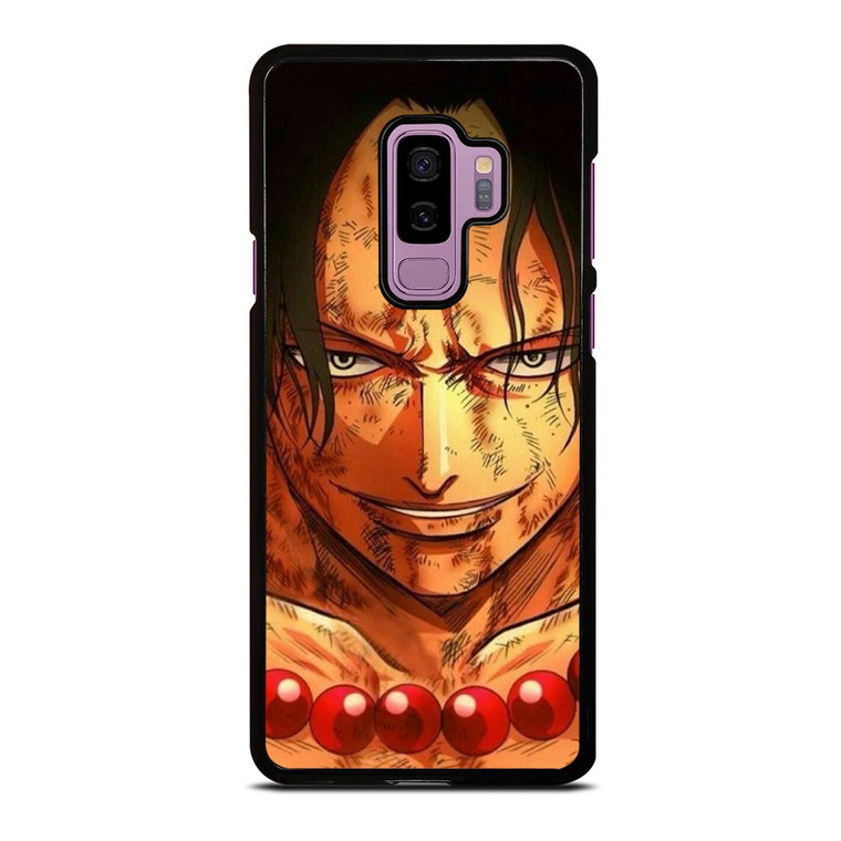 ONE PIECE ACE FACE Samsung Galaxy S9 Plus Case Cover