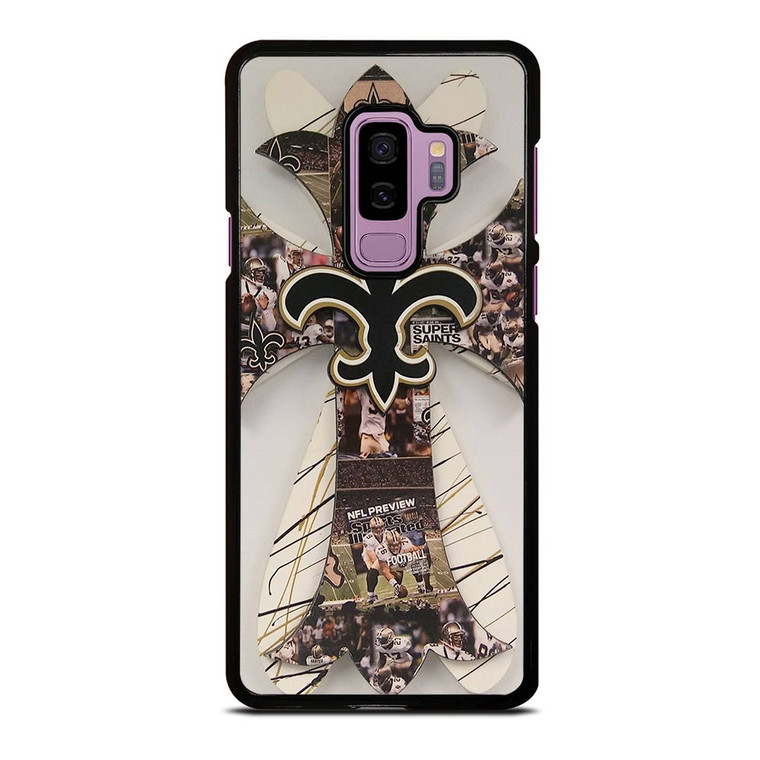 NEW ORLEANS SAINTS ICON Samsung Galaxy S9 Plus Case Cover