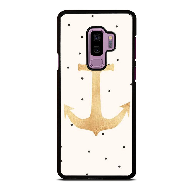NAUTICAL ANCHOR POLKADOT Samsung Galaxy S9 Plus Case Cover