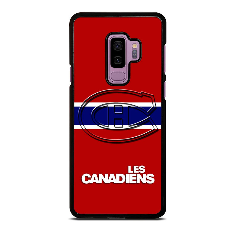 MONTREAL LES CANADIENS STRIPED LOGO Samsung Galaxy S9 Plus Case Cover