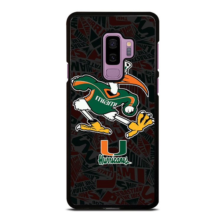 MIAMI HURRICANES UM FOOTBALL Samsung Galaxy S9 Plus Case Cover