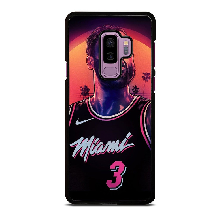 MIAMI HEAT DWYANE WADE 3 NBA Samsung Galaxy S9 Plus Case Cover