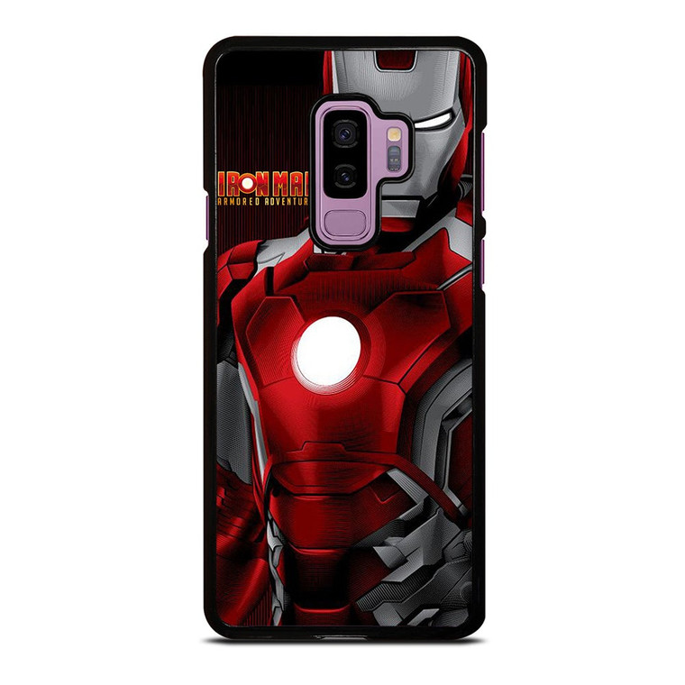 MARVEL IRONMAN STRAIGHT POTRAIT LINE Samsung Galaxy S9 Plus Case Cover