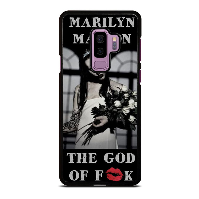 MARILYN MANSON THE GOD OF FUCK Samsung Galaxy S9 Plus Case Cover