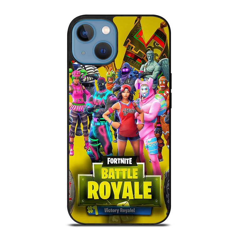 FORTNITE BATTLE ROYALE ALL CHARACTER iPhone 13 Case Cover
