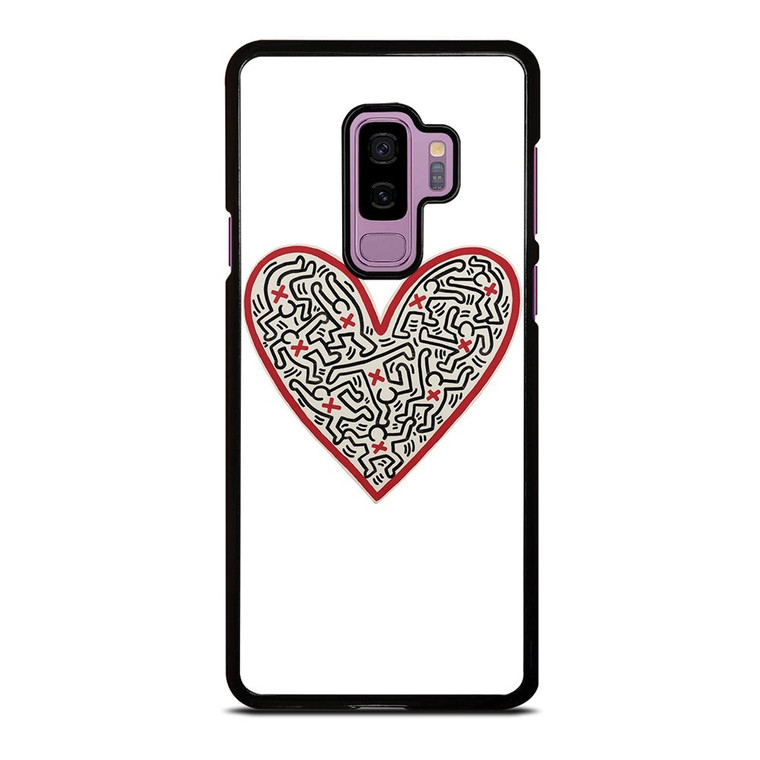 LOVE KEITH HARING Samsung Galaxy S9 Plus Case Cover