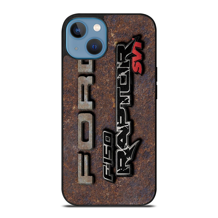 FORD RAPTOR METAL LOGO iPhone 13 Case Cover