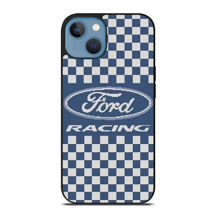 FORD RACING PATTERN iPhone 13 Case Cover