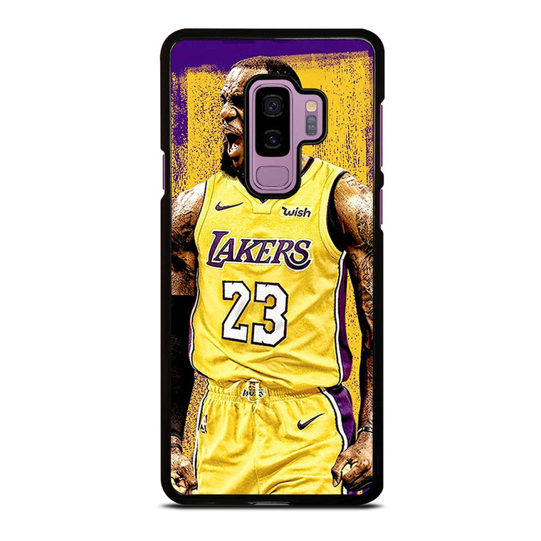 LEBRON JAMES LA LAKERS ART Samsung Galaxy S9 Plus Case Cover
