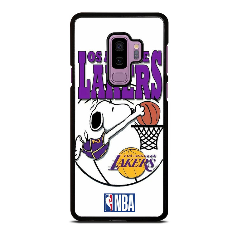 LA LAKERS SNOOPY DUNK Samsung Galaxy S9 Plus Case Cover