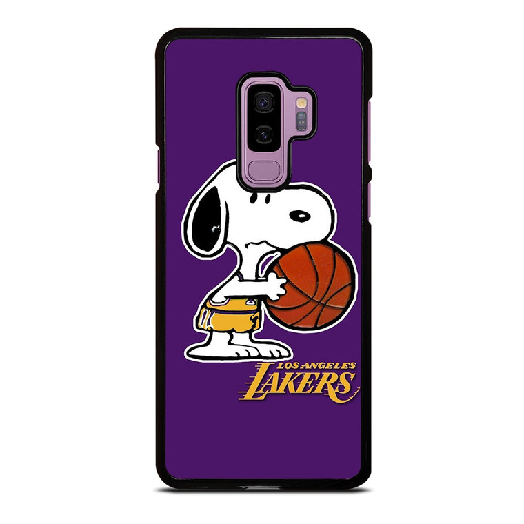 LA LAKERS BASKETBALL SNOOPY Samsung Galaxy S9 Plus Case Cover
