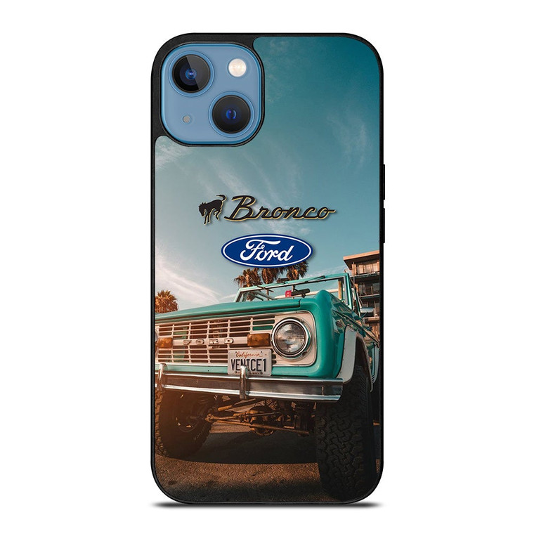 FORD BRONCO RETRO CAR LOGO iPhone 13 Case Cover