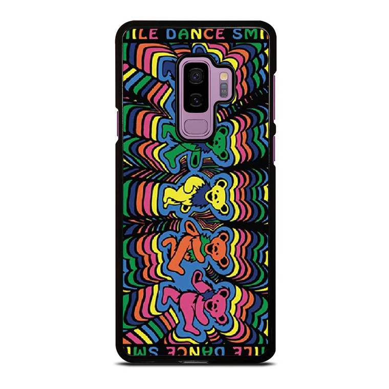 GRATEFUL DEAD SMILE DANCING BEARS Samsung Galaxy S9 Plus Case Cover
