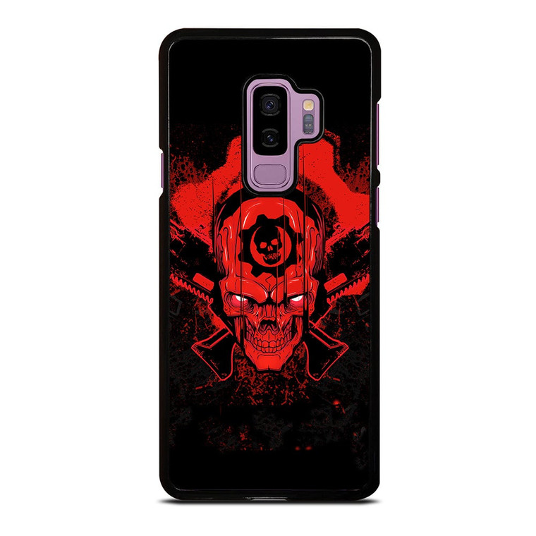 GEARS OF WAR  SKULL LOGO Samsung Galaxy S9 Plus Case Cover