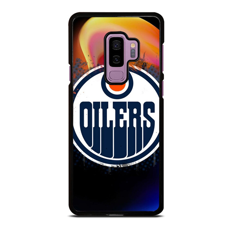 EDMONTON OILERS FIRE LOGO Samsung Galaxy S9 Plus Case Cover