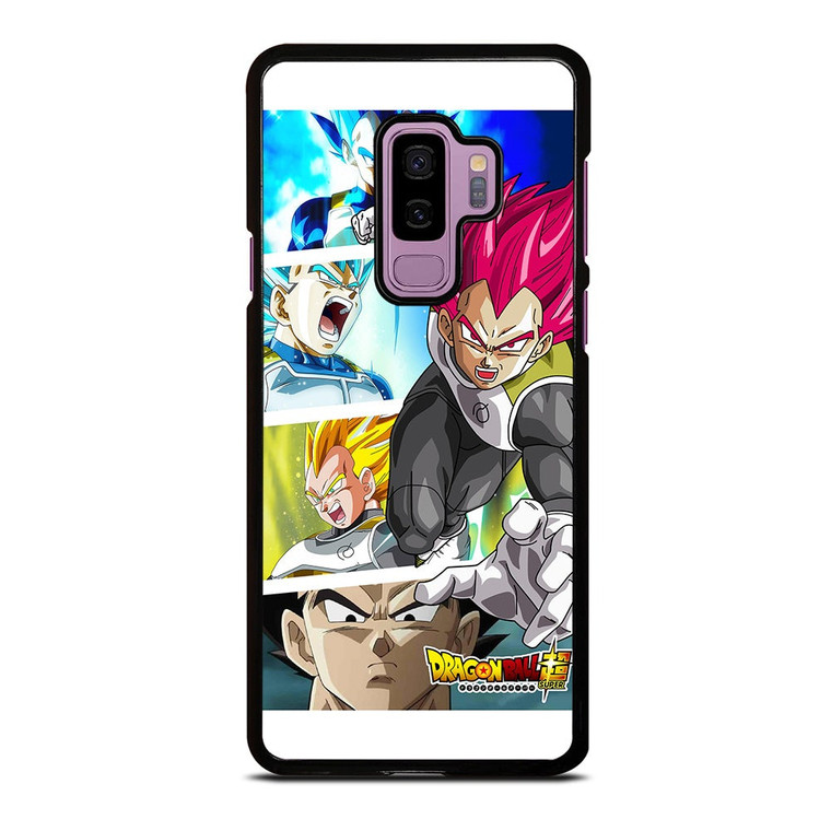 DRAGON BALL VEGETA ALL SIAYAN TRANSFORMATION Samsung Galaxy S9 Plus Case Cover